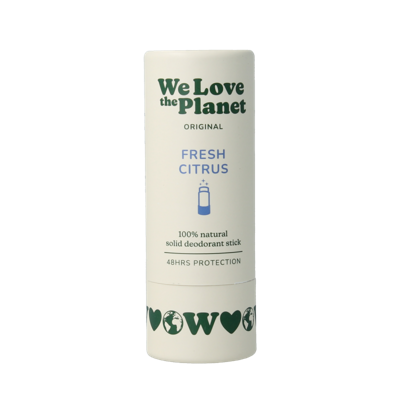 We Love The Planet Deo stick fresh citrus - 40g