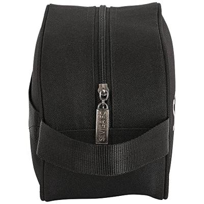 Toilettas voor op School Sevilla Fútbol Club Teen Zwart 26 x 15 x 12 cm