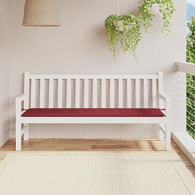 VidaXL Tuinbankkussen 180x50x3 cm oxford stof wijnrood