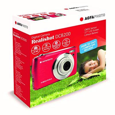 AgfaPhoto digitaal fototoestel DC8200, rood