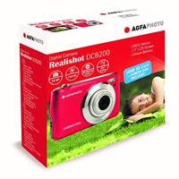 AgfaPhoto Realishot DC8200 Digitale camera 18 Mpix Zoom optisch: 8 x Rood Incl. accu, Incl. tas Full-HD video-opname, Geïntegreerde accu - thumbnail