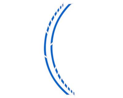 Tape voor wielen Foliatec Blauw Tape voor wielen Foliatec Blauw