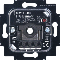 Busch-Jaeger 6523 U-102 Monteerbaar Dimmer Zwart - thumbnail