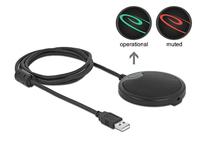 Delock 20672 USB-microfoon Hand Zendmethode:USB, Kabelgebonden USB USB, Kabelgebonden Zwart - thumbnail