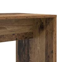 Bureau met plank Oud hout 138.5 x 55 x 143 cm Bewerkt hout - thumbnail