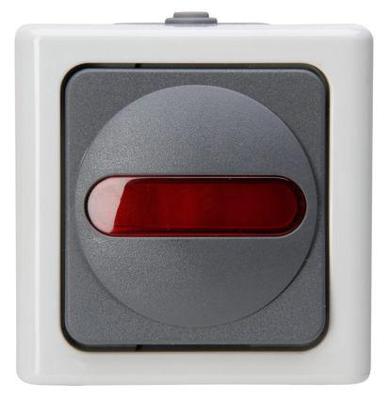 Kopp 561656007 BlueElectric Compleet Controleschakelaar spatwaterdicht Grijs 1 stuk(s) Kopp 561656007 BlueElectric Compleet Controleschakelaar spatwaterdicht Grijs 1 stuk(s)