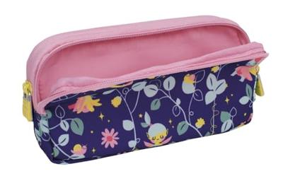 Pennenetui met 3 vakken Milan Fairy Tale Lila 20 x 11 x 6,5 cm