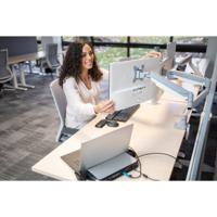 Kensington ErgoSoft polssteun voor platte toetsenborden, zwart - thumbnail