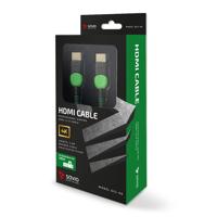 Savio GCL-06 HDMI kabel 3 m HDMI Type A (Standaard) Zwart, Groen - thumbnail