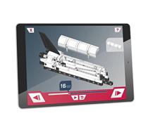 Clementoni Mechanics zwevende shuttle - thumbnail