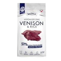 BALTICA Nutraceutic Hypoallergenic Medium breeds Venison with rice - droog hondenvoer - 3kg - thumbnail