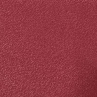 Tweezitsbank met sierkussens 120 cm kunstleer wijnrood