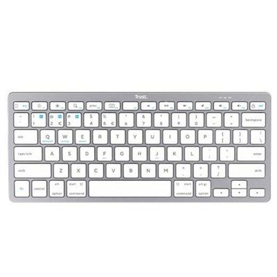 Toetsenbord Trust 24654 BASIC Wit - thumbnail