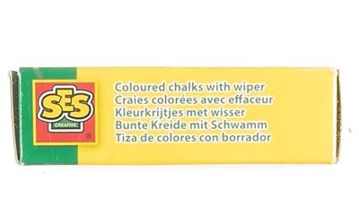 SES kleurkrijtjes met wisser SES kleurkrijtjes met wisser