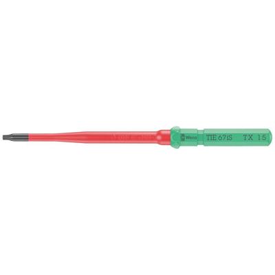Wera Kraftform Kompakt VDE 67 iS TX 15 x 157 mm TIE Elektronica Torx Verwisselbare kling TX 15
