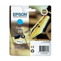 Epson Inktcartridge 16 Origineel Cyaan C 13 T 16224012 - thumbnail
