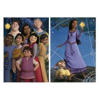 2X100 Puzzels Disney Wish - EDUCA paars - thumbnail