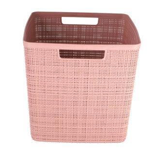 Curver Opbergmand Jute-Look 17L Roze