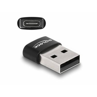 Delock USB 2.0 Adapter [1x USB-A 2.0 stekker - 1x USB-C bus] 60002 0 mm