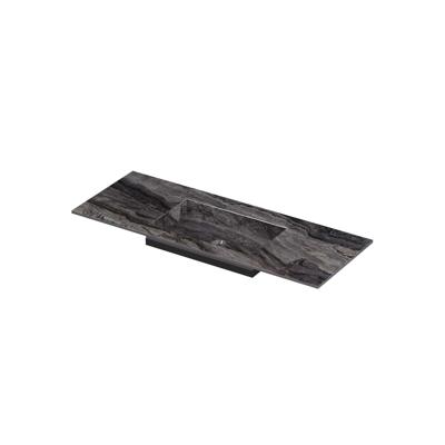 INK Post Wastafel keramische slab envelop bak midden zonder kraangat 120x45x1 Venice brown glossy INK Post Wastafel keramische slab envelop bak midden zonder kraangat 120x45x1 Venice brown glossy