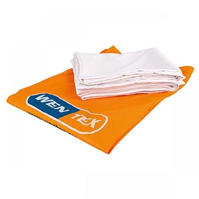 Wentex Pipe and drape doek 330x250cm medium gloss wit geplooid