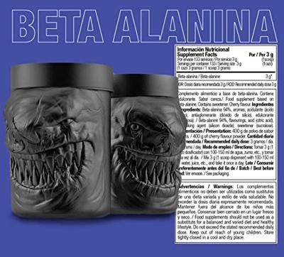 Zoomad One Raw Beta Alanine Unflavoured (400 g)