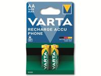 Varta RECH.AC.Phone AA1600mAh BLI2 Oplaadbare AA batterij (penlite) NiMH 1600 mAh 1.2 V 2 stuk(s) - thumbnail
