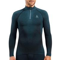 Odlo Blackcomb Eco Turtle Neck HalfZip LS Heren - thumbnail