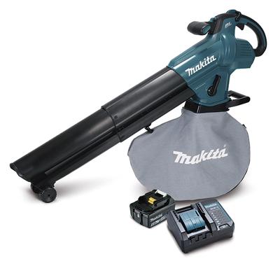 Makita accu bladblazer/-zuiger 18v 5.0ah