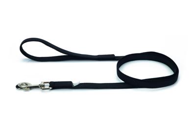 Antislip Hondenriem - 20mm x 1,2m - Met handvat - Zwart Antislip Hondenriem - 20mm x 1,2m - Met handvat - Zwart