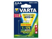 Varta Oplaadbare aaa batterij - nimh - thumbnail