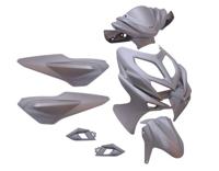 Edge Plaatset 9-delig yamaha aerox-r vanaf bouwjaar 2014 - mat grijs - thumbnail