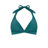 BEACHWAVE halter bikinitop petrol - thumbnail