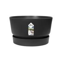 Elho Greenville schaal 33 cm living black - thumbnail