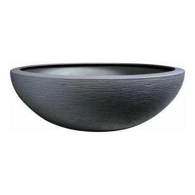 EDA Graphit wastafel Ø 59 cm - 39 L - Antracietgrijs
