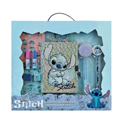 Undercover Stitch glitter dagboek set
