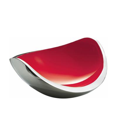 Bugatti Ninnananna Fruitschaal rvs rood Bugatti Ninnananna Fruitschaal rvs rood