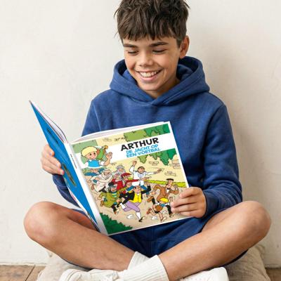 Persoonlijk stripboek - Jommeke 'De jacht op een voetbal' (Hardcover)