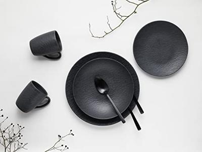 Creatable Serviesset Leisteen Black (16-delig combi-servies) Creatable Serviesset Leisteen Black (16-delig combi-servies)