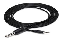 Hosa CMS-110 stereo audiokabel 3.5 mm jack - 6.35 mm jack 3 m - thumbnail