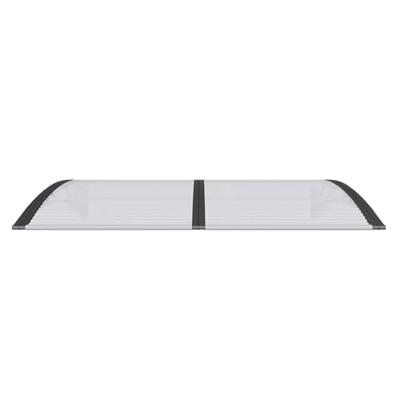 Deurluifel 150x100 cm polycarbonaat zwart Deurluifel 150x100 cm polycarbonaat zwart