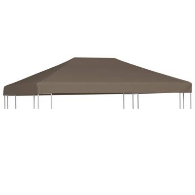 VidaXL Prieeldak 310 g/m² 3x4 m taupe