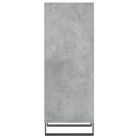 Dressoir 34,5x32,5x90 cm bewerkt hout betongrijs - thumbnail