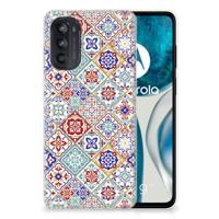 Motorola Moto G52/G82 | TPU | Siliconen hoesje | Tiles Color - thumbnail