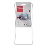 Metaltex Quick Box Smart Kitchen Flessenrek voor 6 Flessen 14x31x3 cm Wit - thumbnail
