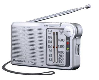 Panasonic RF-P150DEG Zakradio VHF (FM) FM Zilver