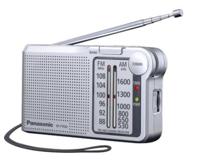 Transitorradio Panasonic RF-P150DEG-S Zilverkleurig AM/FM - thumbnail