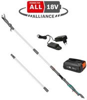 GARDENA 14776-20 HighCut 360/18V P4A Ready to use Takkenschaar - thumbnail
