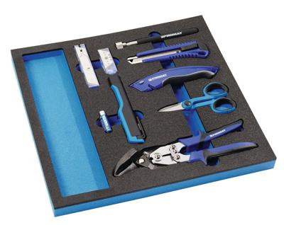 Promat/Tecwerk Gereedschapsmodule | 12-delig 2/3-module | werkplaatsbenodigdheden - 4000871251