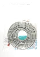 Digitus DK-1644-200 RJ45 Netwerkkabel, patchkabel CAT 6 S/FTP 20.00 m Grijs Halogeenvrij, Verdraaide paren, Snagless, Vlambestendig 1 stuk(s) - thumbnail